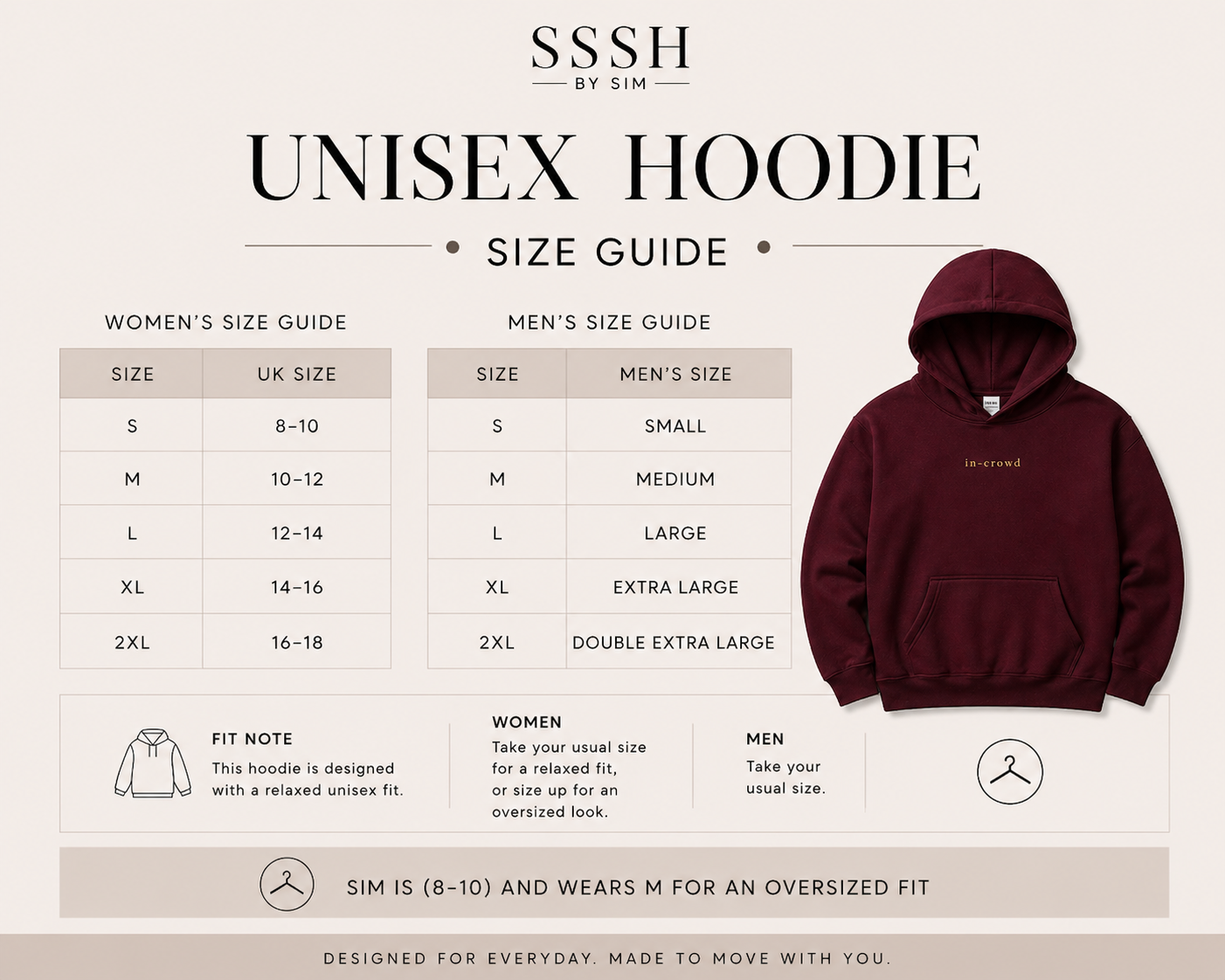 In-Crowd Unisex Hoodie | You're in